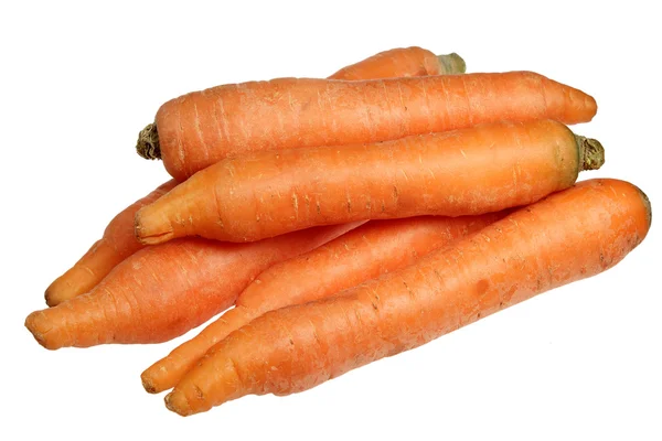 Carrots on a white background — Stock Photo, Image