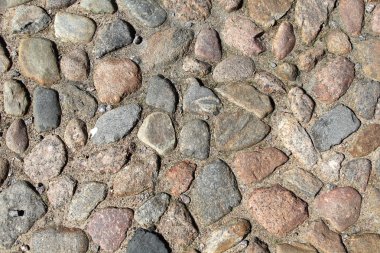 Arnavut kaldırımlı taş yol