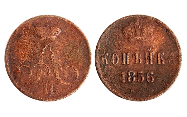 Altrussische Münze — Stockfoto