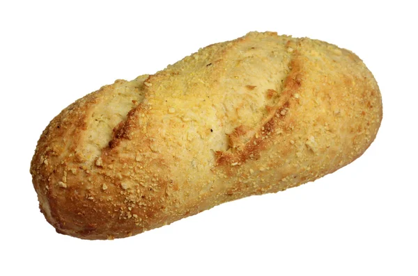 Baguette majs på vit bakgrund — Stockfoto