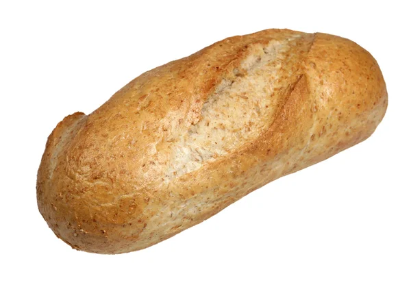 Baguette auf weißem Hintergrund — Stockfoto