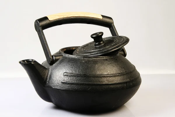 Pig-iron teapot — Stock Photo, Image