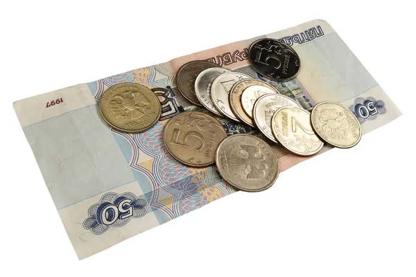 Rubli pieniądze — Zdjęcie stockowe