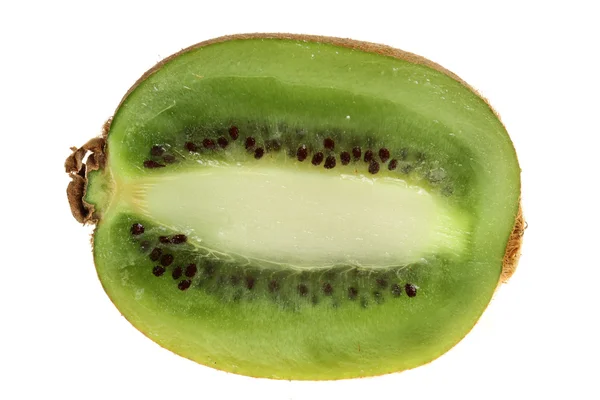 Zralé plody kiwi na bílém pozadí — Stock fotografie
