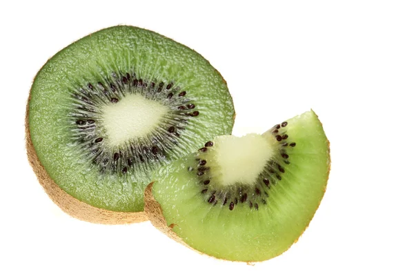 Rijpe vruchten voor een kiwi op een witte achtergrond — Stockfoto