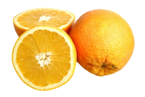 Orange on a white background — Stock Photo, Image