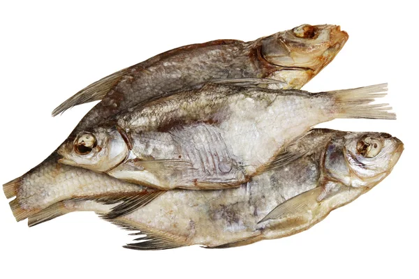 Torkad fisk ram på vit bakgrund — Stockfoto