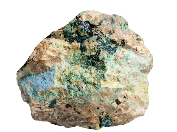 Minerais de cuivre lazurite, azurite, malachite — Photo