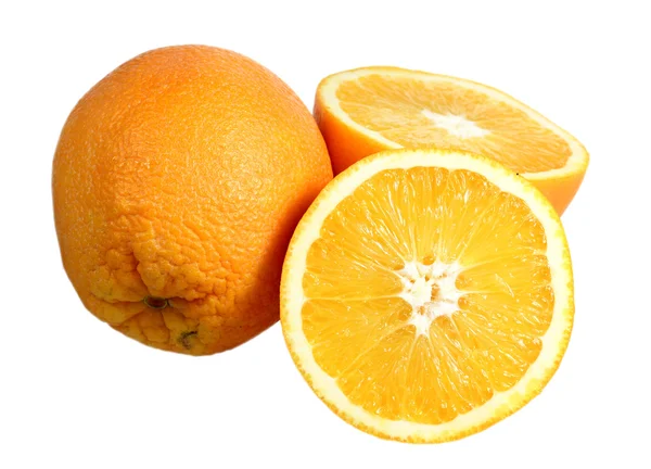 Orange on a white background — Stock Photo, Image