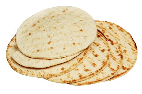 Pancakes on a white background — Stock Photo, Image