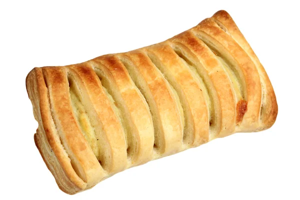 하얀 배경에 있는 파이 — 스톡 사진