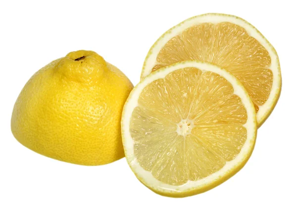 Lemon on a white background — Stock Photo, Image