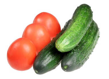 salatalık ve domates