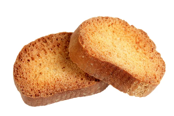 Biscoitos em um fundo branco — Fotografia de Stock