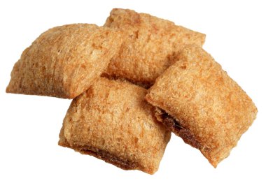 Beyaz arkaplanda çerezler