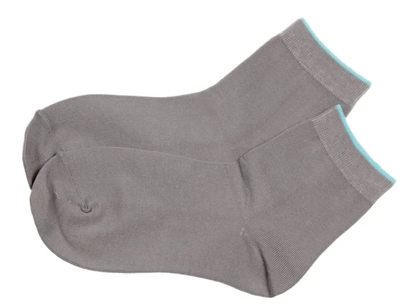 Socken auf weißem Hintergrund — Stockfoto