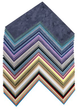 Resim çerçeveleme sırasında kullanılacak matboard satırları