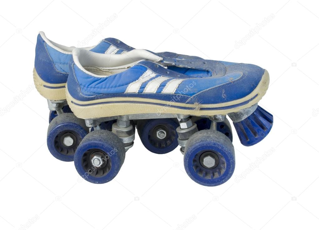 Old Tennis Shoe Roller Skates — Stock Photo © penywise #79191556