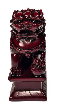 Erkek bir köpeğin ön görüntüsü.