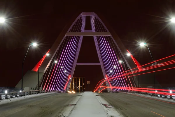 Brücke der Lowry Avenue in Minneapolis — Stockfoto