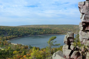 Devils Lake sonbaharda