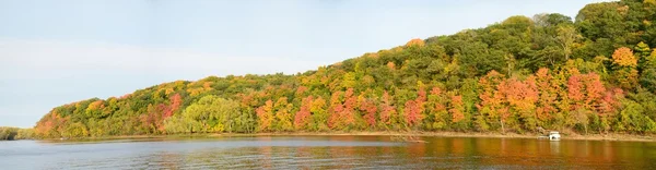 Fall Colors Along the St. Croix River — Stock Photo, Image