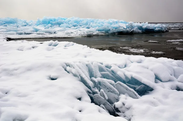 Nieve y hielo — Foto de Stock