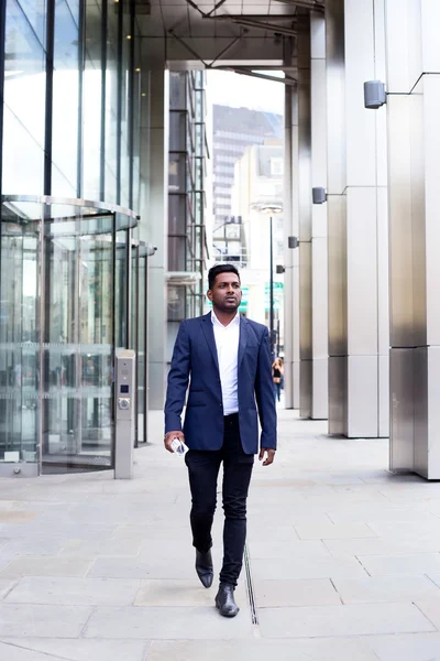 Indian man going to work — Stock Photo, Image