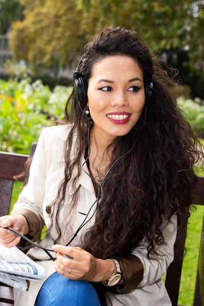 Música en el parque — Foto de Stock