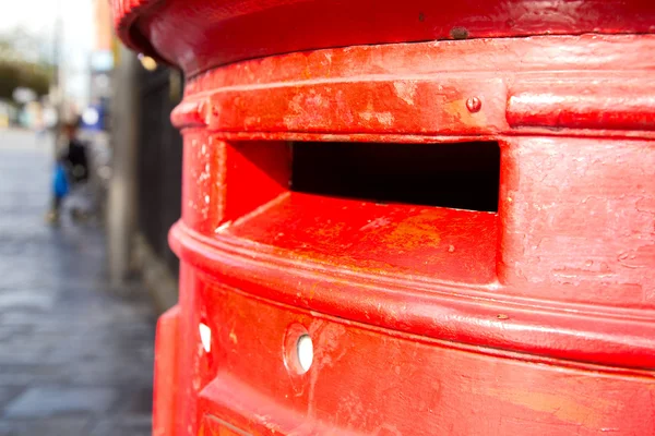 London letterbox — Stock Photo, Image