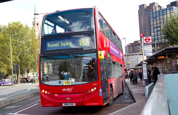 Londoni buszok — Stock Fotó