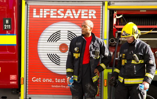 Fireman at work — Stock Photo, Image