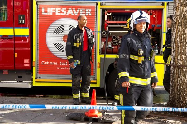 Fireman at work — Stock Photo, Image