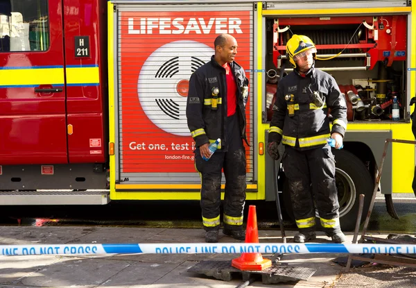 Fireman at work — Stock Photo, Image