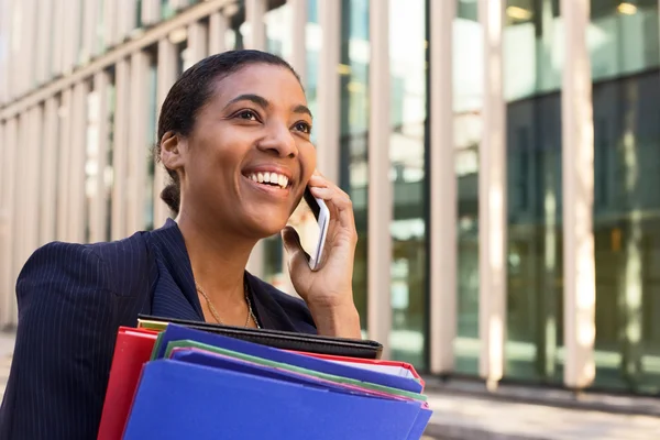 Biznesowa rozmowa telefoniczna — Zdjęcie stockowe