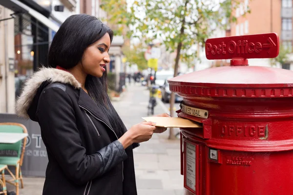 Posting letters — Stock Photo, Image