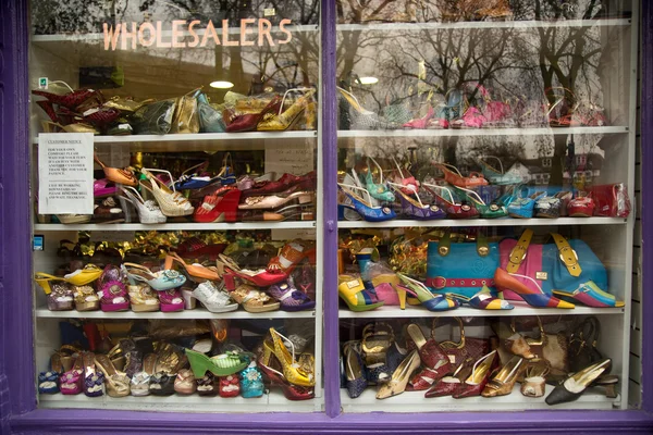 Shoe shop window