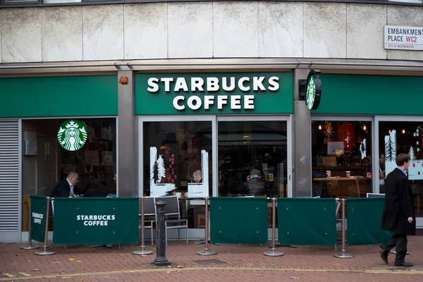 Cafetería Starbucks — Foto de Stock