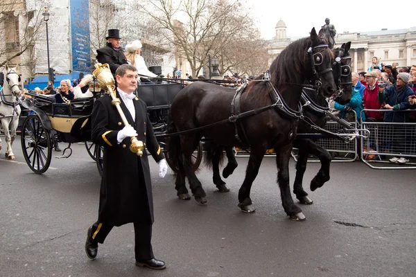 Nyårs dag parade 2015, london — Stockfoto