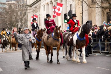 Yeni yıl günü yürüyüşü, Londra, 2015