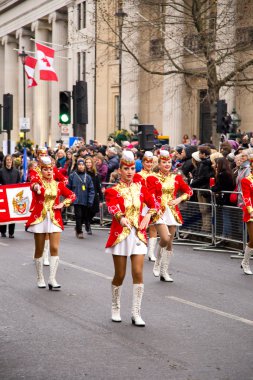 Yeni yıl günü yürüyüşü, Londra, 2015