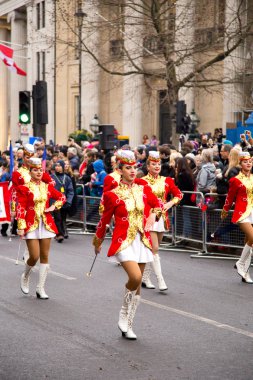 Yeni yıl günü yürüyüşü, Londra, 2015
