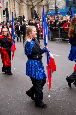 Yeni yıl günü yürüyüşü, Londra, 2015
