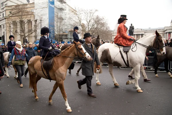 Nyårs dag parade, london, 2015 — Stockfoto