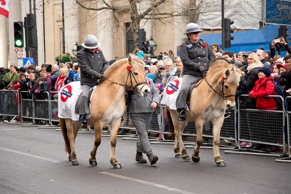 Desfile de Año Nuevo, Londres, 2015 — Foto de Stock