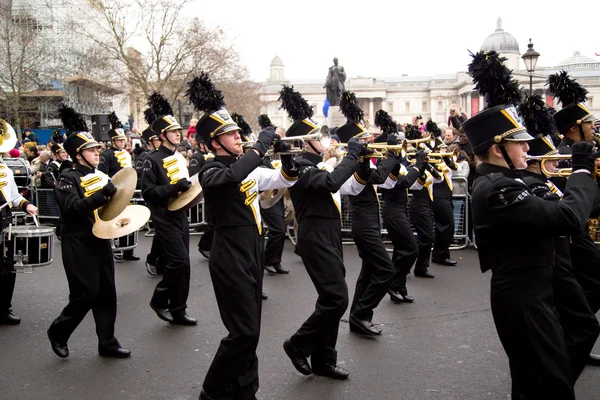 Nyårs dag parade, london, 2015 — Stockfoto