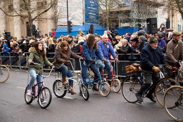 Nyårs dag parade, london, 2015 — Stockfoto