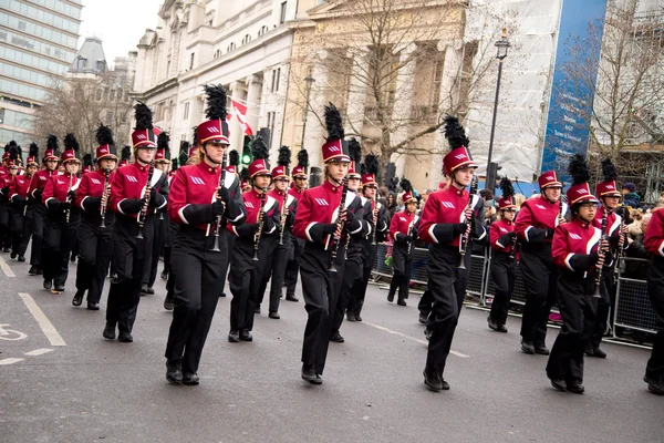 Nyårs dag parade, london, 2015 — Stockfoto