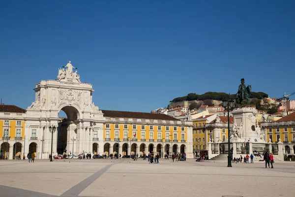 Praca do comercio - Lisbonne . — Photo