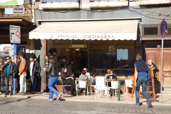 Portuguese bakery — Stock Photo, Image